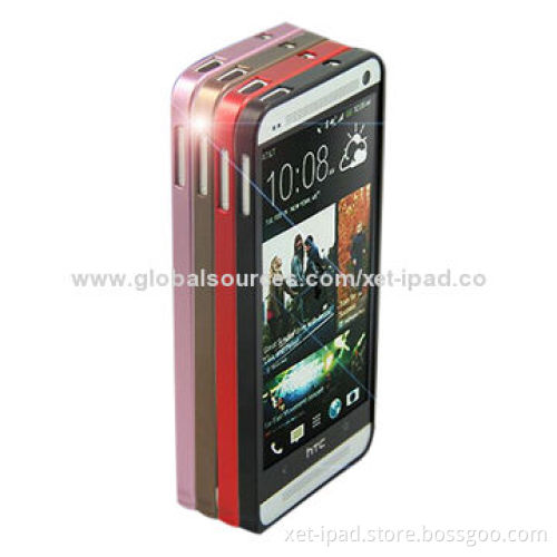 Aluminum Alloy Metal Frame Bumper Case for HTC M8, Various Colors Available